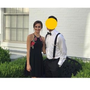 Black homecoming dress, wore to my senior dance:)